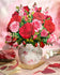 FreshCut Paper Pop-Up Life Sized Greeting Card Blooming Roses