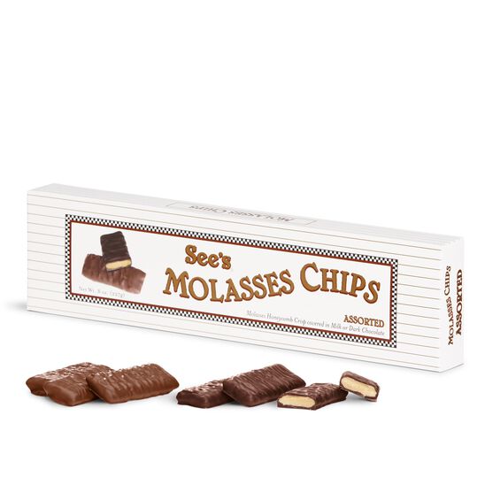 See's Molasses Chips Assorted, 8 oz.