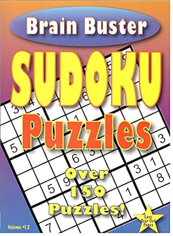 Brain Buster Sudoku Puzzles