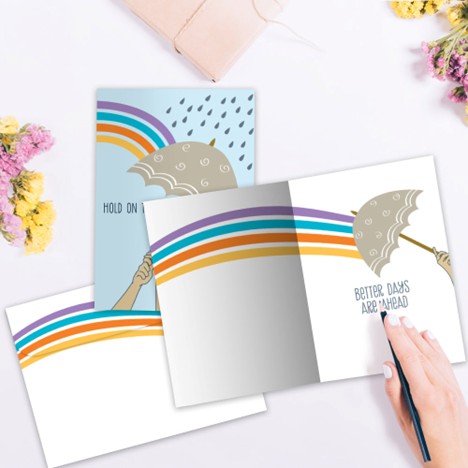 Greeting Card - Uplifting & Inspirational  - Better Days Ahead