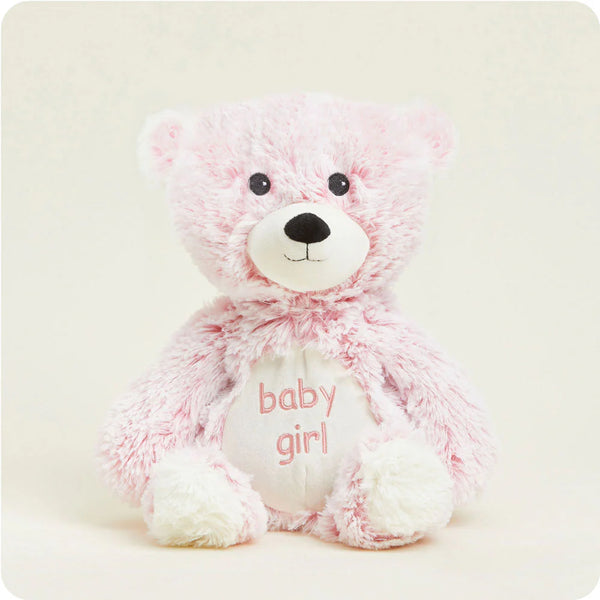 Warmies® Large Plush Baby Girl Bear