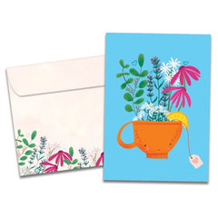 Greeting Card - Get Well - Feel Better Tea