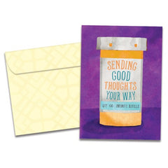 Greeting Card - Get Well - Sending Good Thoughts Your Way