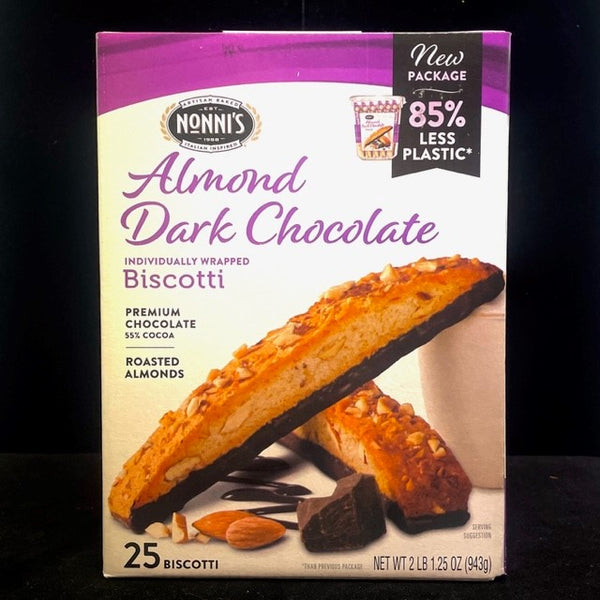 Nonni's Almond Dark Choco Biscotti, 2 lbs.