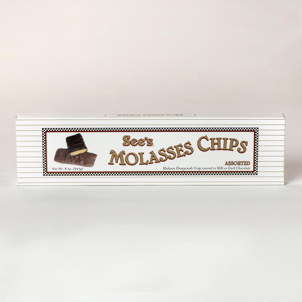 See's Molasses Chips Assorted, 8 oz. Helping Hand Gift Shop