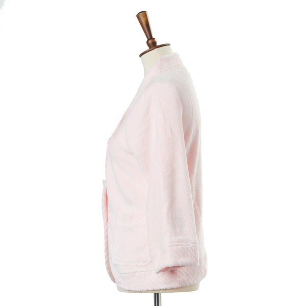 Bed Jacket - Pink - Profile