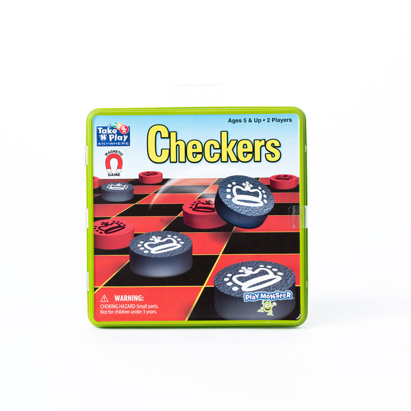 Magnetic Games in Tin Boxes - Checkers